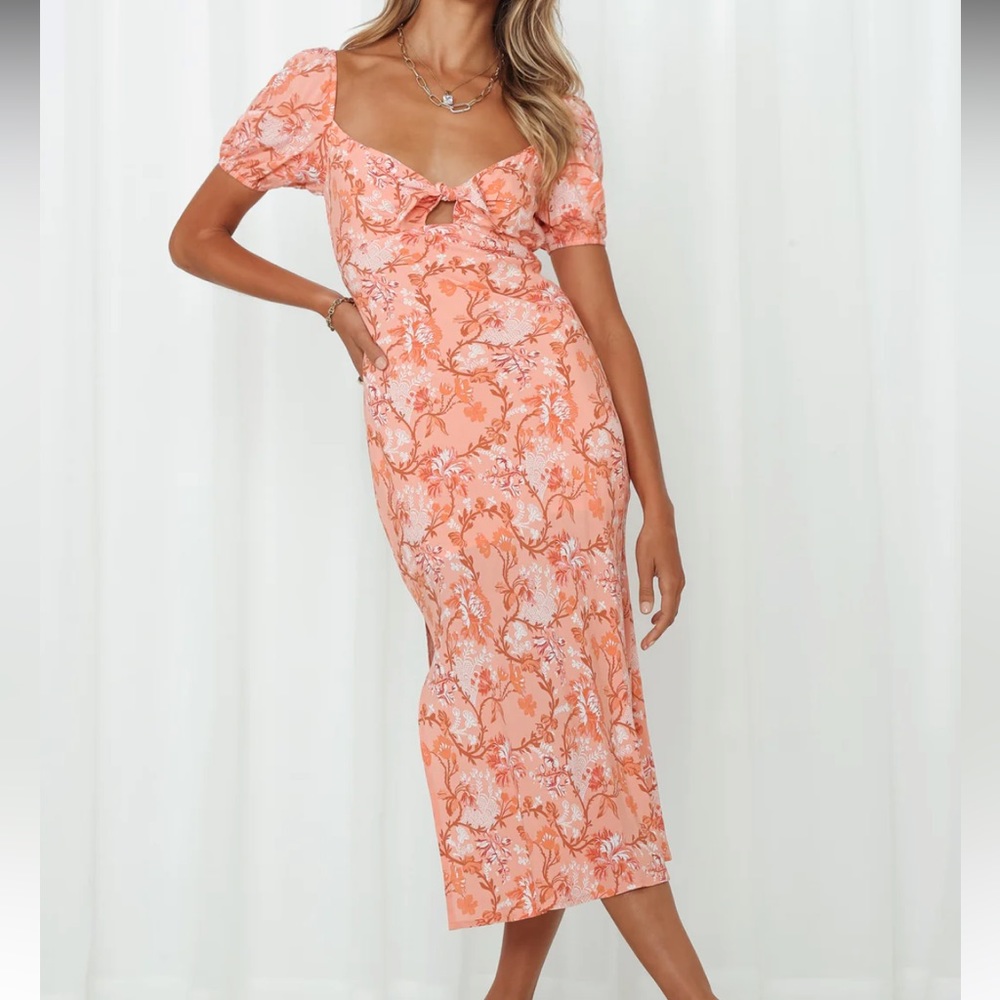 Hello Molly Afterglow Midi Dress